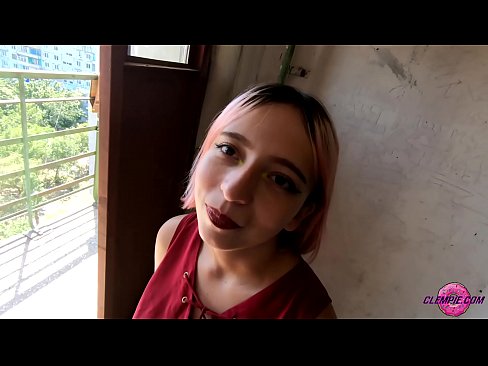 ❤️ Student Sucks a Stranger Sensually in the Backstreet - Face Cumming ❤ Πόρνο ❤
